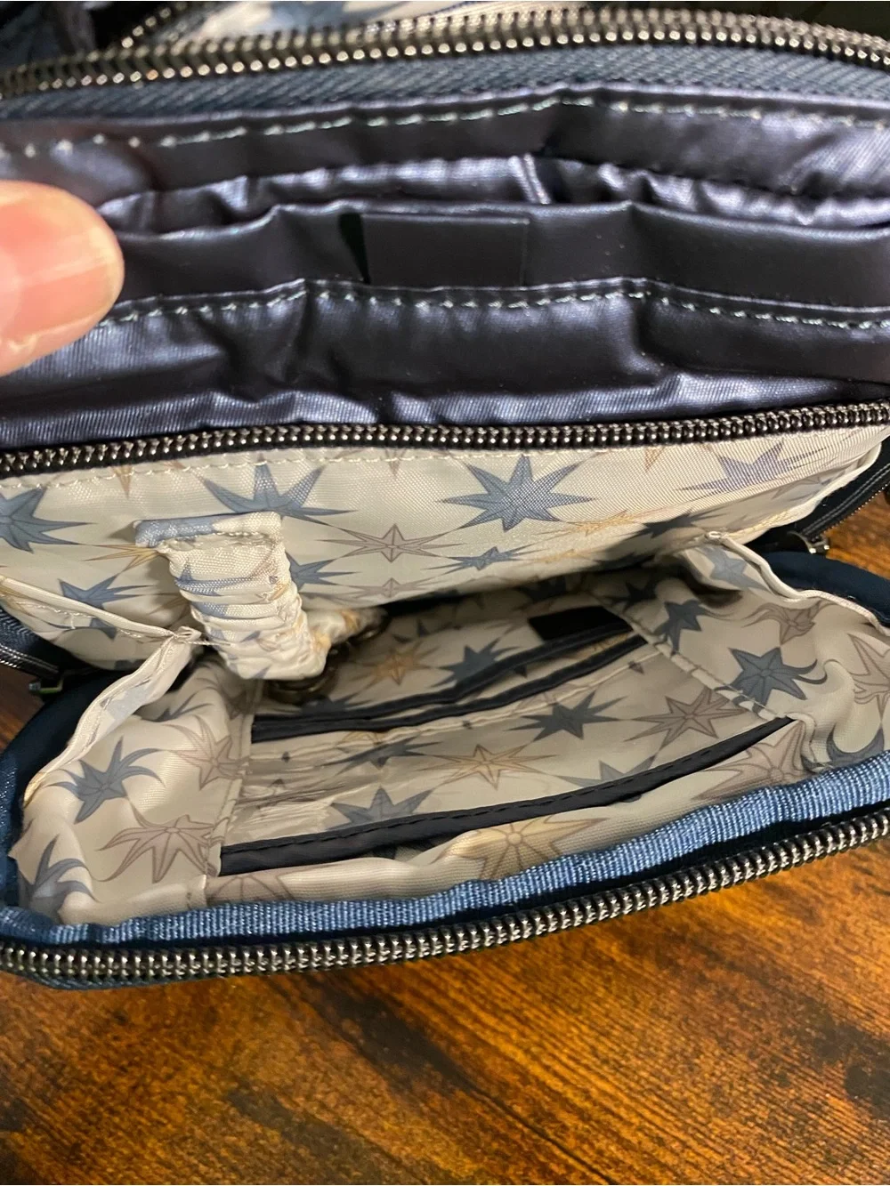 Lug Skeeter Bridge Crossbody Quilted Bag/Organizer